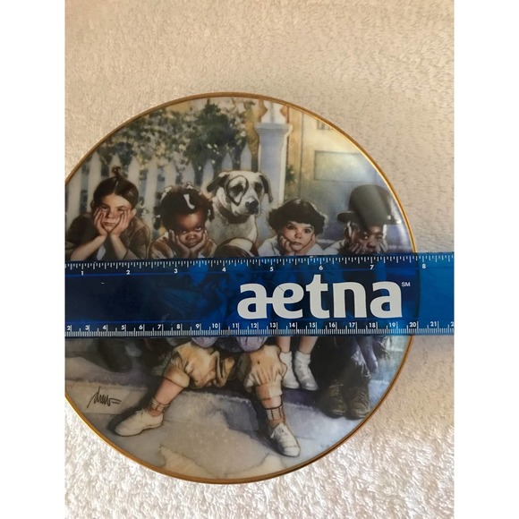 The Little Rascals 8" Decorative Plate Collectors Limited Edition Fran… - Picture 6 of 7